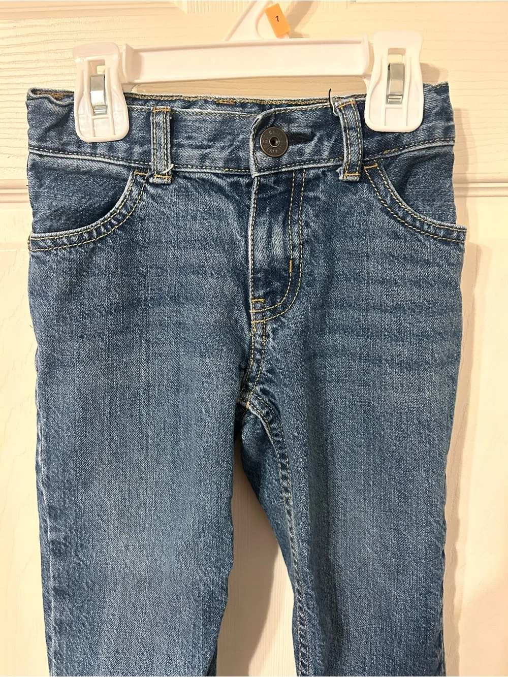 Toddler Boys, OshKosh B'gosh, Blue Denim Jeans, Adjustable Waist, 2T